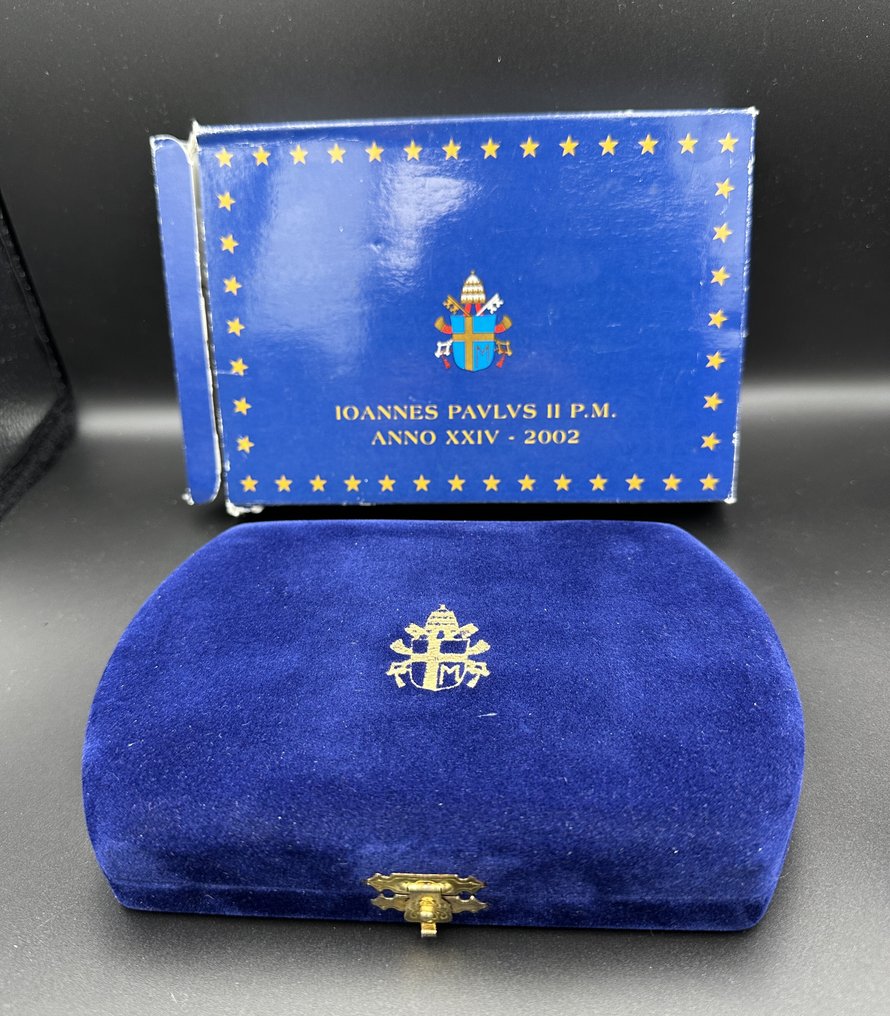 Vaticano. Proof Set 2002 (incl. medaglia in argento) #2.1