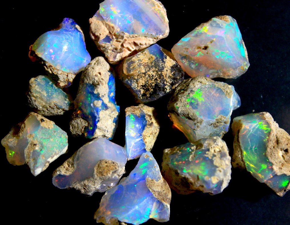 克拉75.0 以色列欧泊 可切割 粗糙- 15 g #2.1