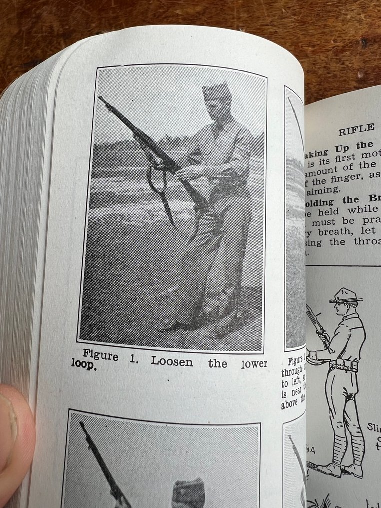 US Army M1 Garand Rifle and M1903 Rifle handbook - Equipment, training, flags, - 1941 #2.1