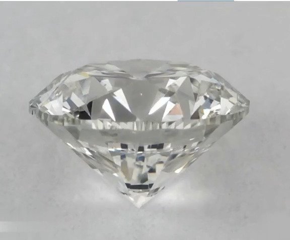 1 pcs Diamond  (Natural coloured)  - 0.41 ct - Round - Faint Yellow Green - SI1 - Gemological Institute of America (GIA) #4.3