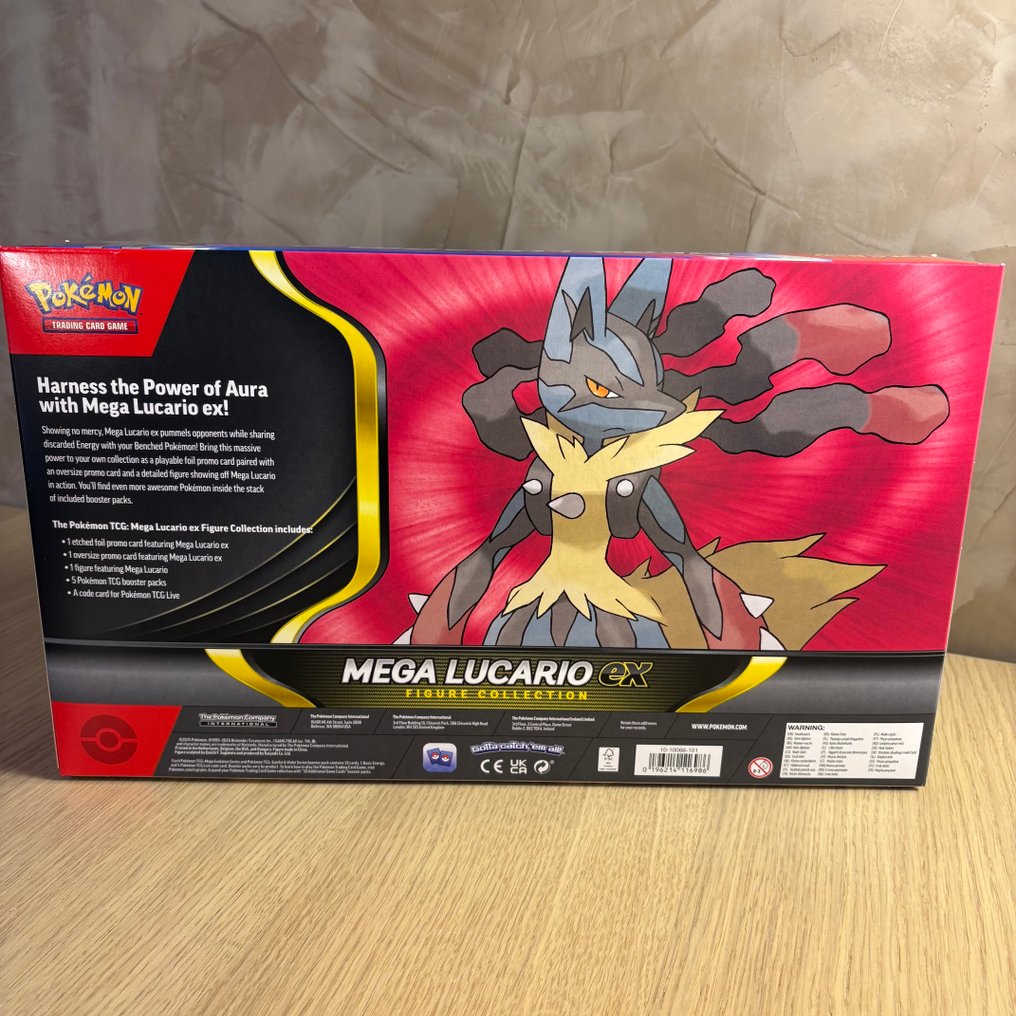 Pokémon - 1 Box - Mega Lucario ex Figure Collection - Scarlet & Violet #1.0