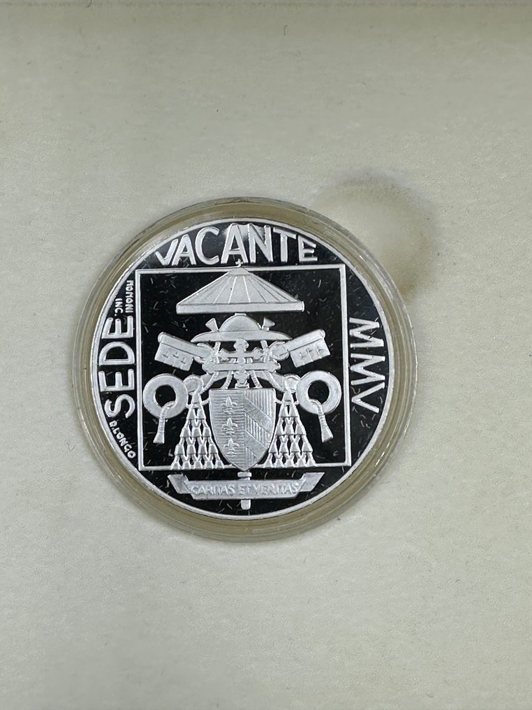 Βατικάνο. 5 Euro 2005 "Sede Vacante" Proof  (χωρίς τιμή ασφαλείας) #1.0