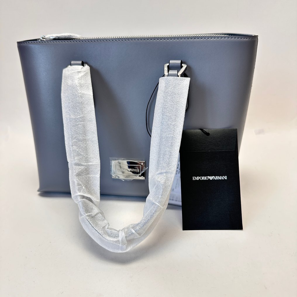 Emporio Armani - Shopping S SimilVachetta - Τσάντα ώμου #3.2