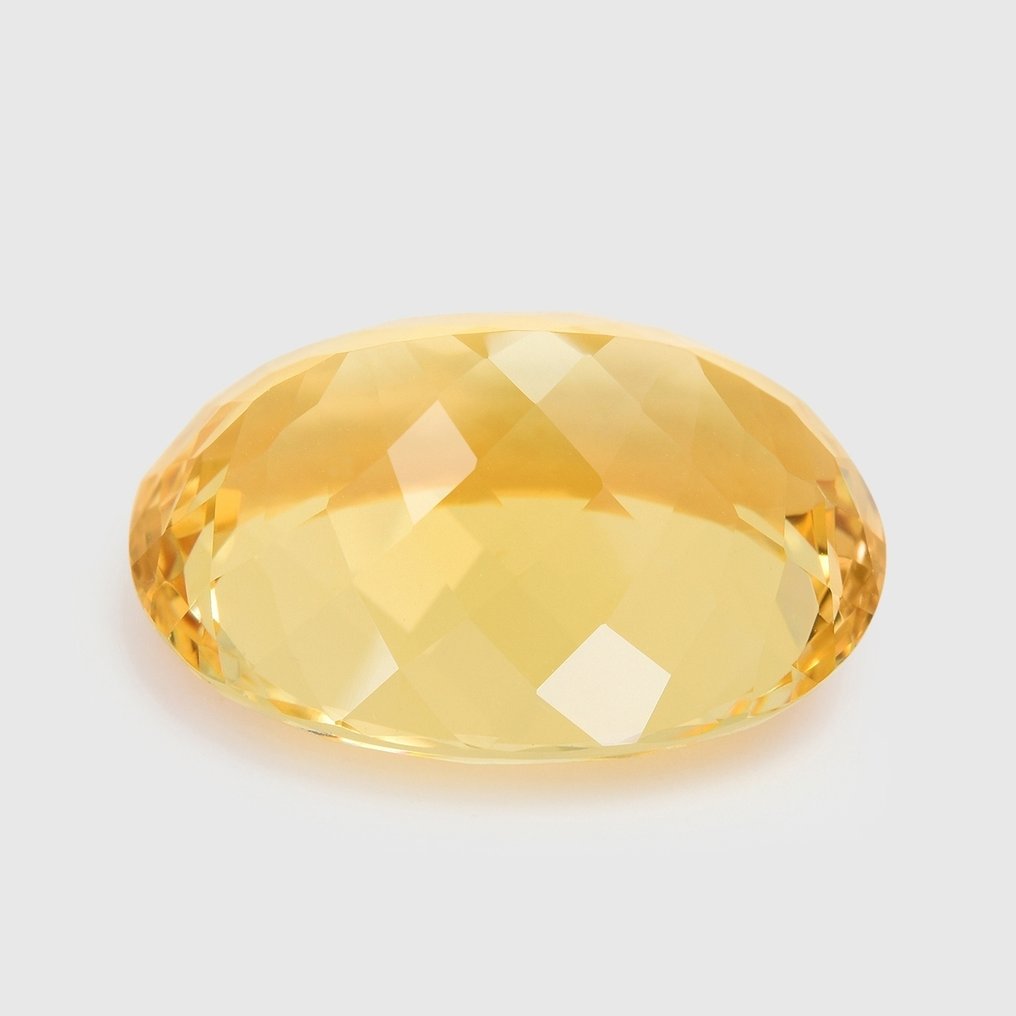 1 pcs Galben Beril - 30.62 ct - Asociația internațională de pietre prețioase colorate (ICA GemLab) - Golden Beryl #4.3