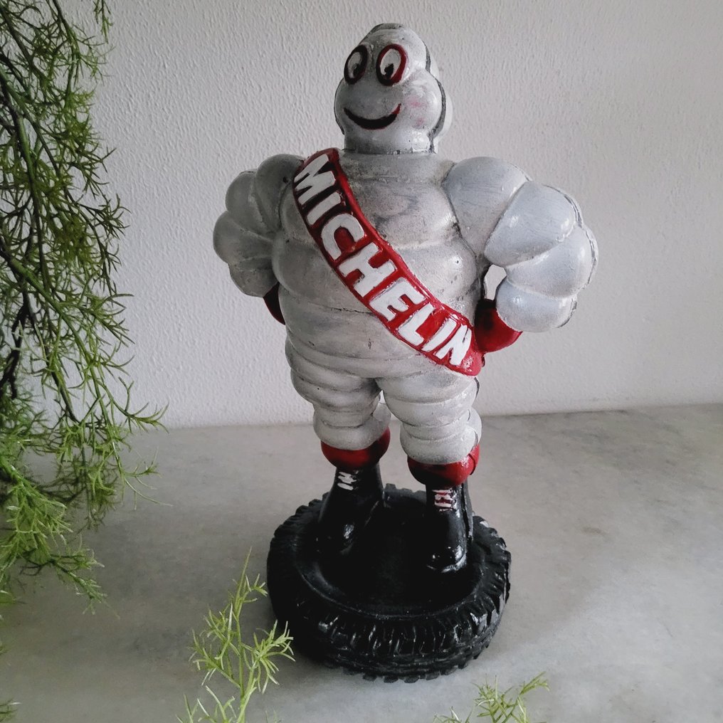Michelin, Bibendum Reclame Toonbank Display, 1980 - Διαφημιστική πινακίδα - Γύψος #1.0