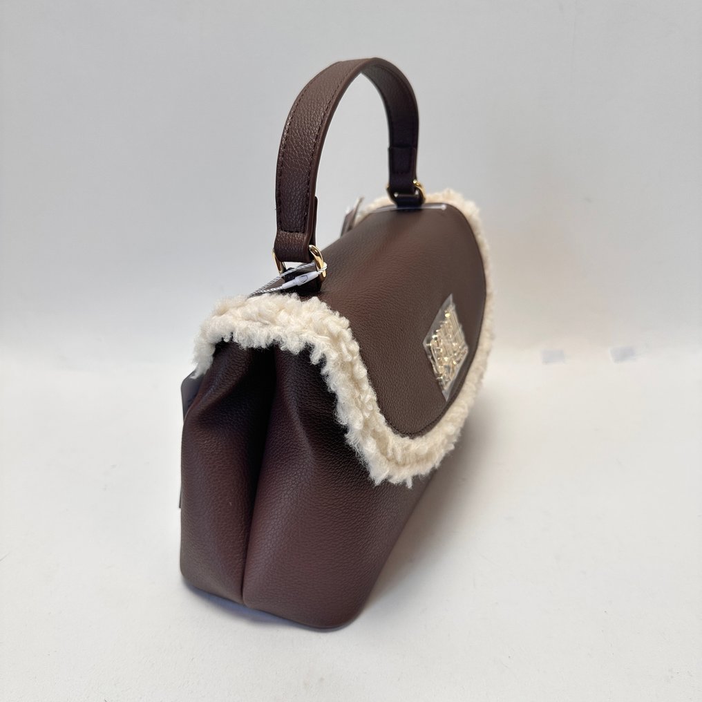 Roberto Cavalli - Cavalli Class - small shearling satchel - 挂肩式皮包 #3.2