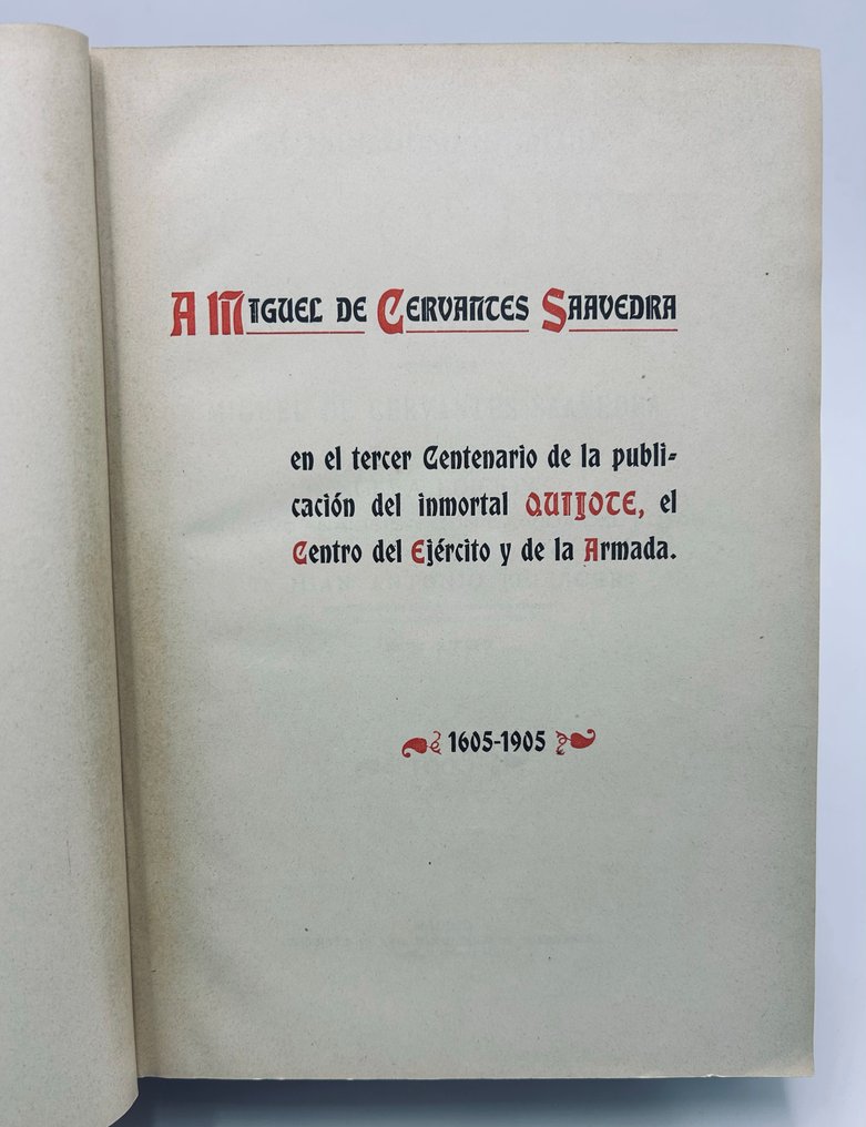 Miguel de Cervantes Saavedra - El Ingenioso Hidalgo Don Quijote de la Mancha - Centro del Ejército y de la Armada - 1905 #4.3
