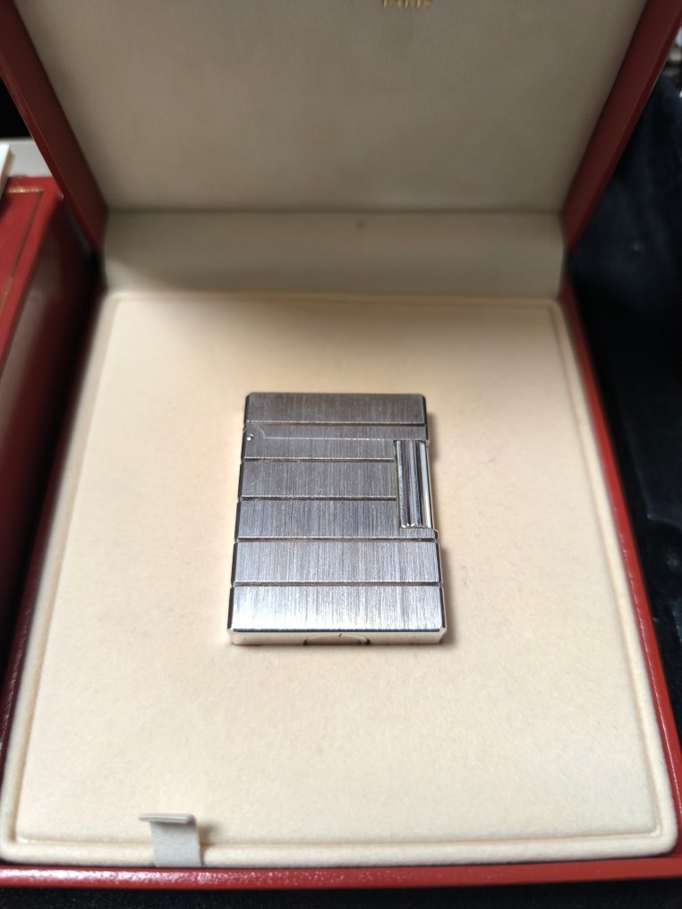 S.T. Dupont - Line 1 Small - Accendino - Placcato argento, Ottone #2.1