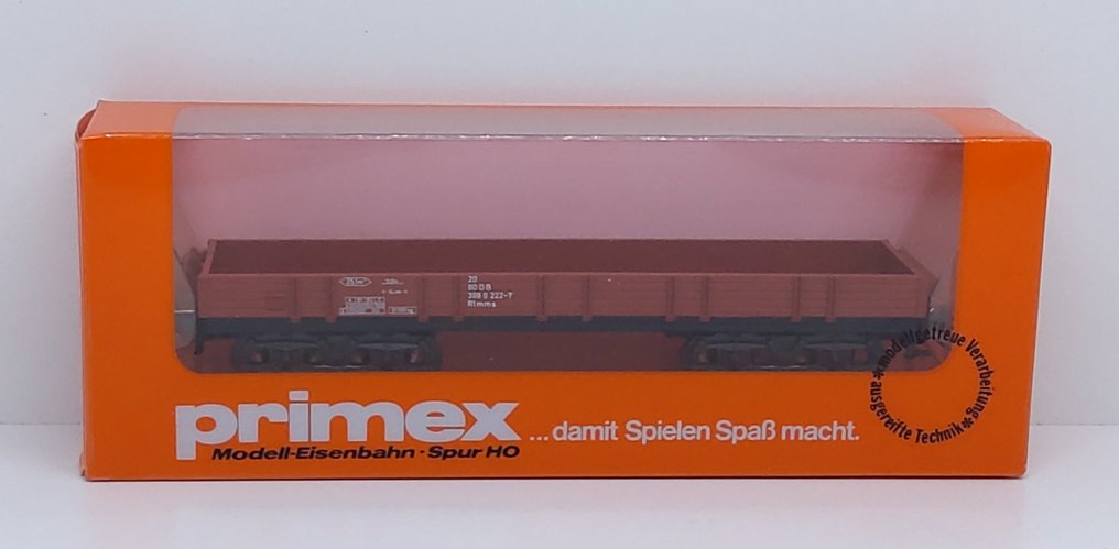 Märklin, Primex H0 - 4537, 4538, 4580, 4582, 4582, 4583, 4587 . - Model train (7) - Various goods carts from the 1980s - DB #4.3