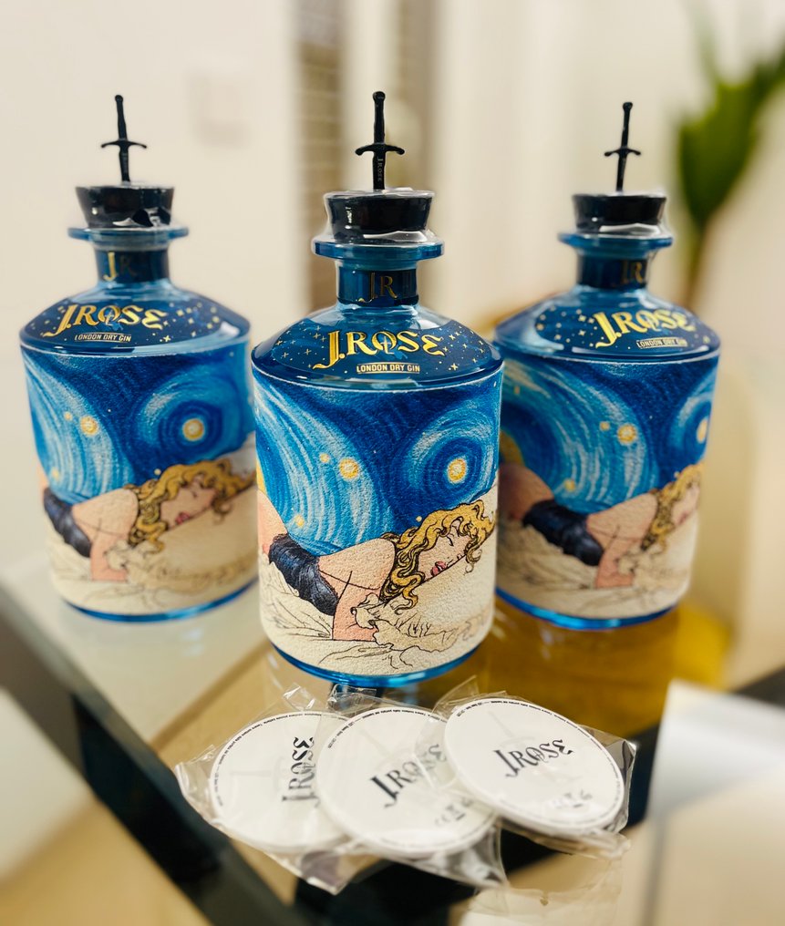 J.Rose 2025 - Milo Manara Limited Edition - 70cl - 3 bottles #1.0