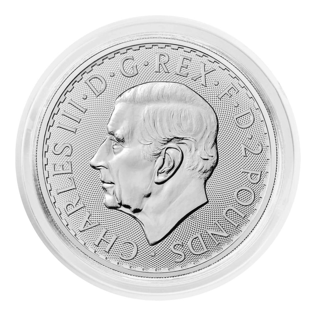 Regatul Unit. 2 Pounds 2024 "Silver Britannia Coin" 10 x 1 Oz #1.0