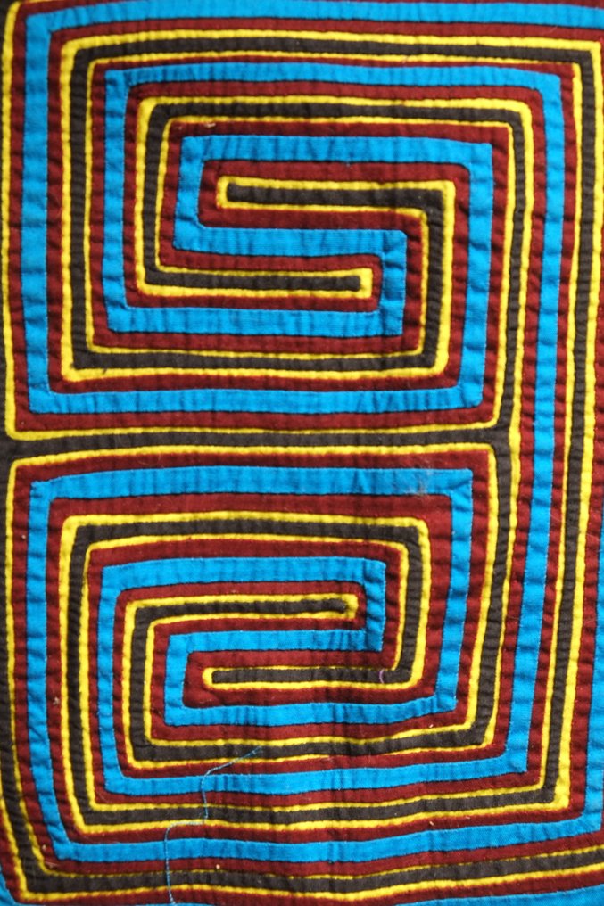 莫拉布料，库纳族，哥伦比亚 - 哥倫比亞  (沒有保留價) #1.0