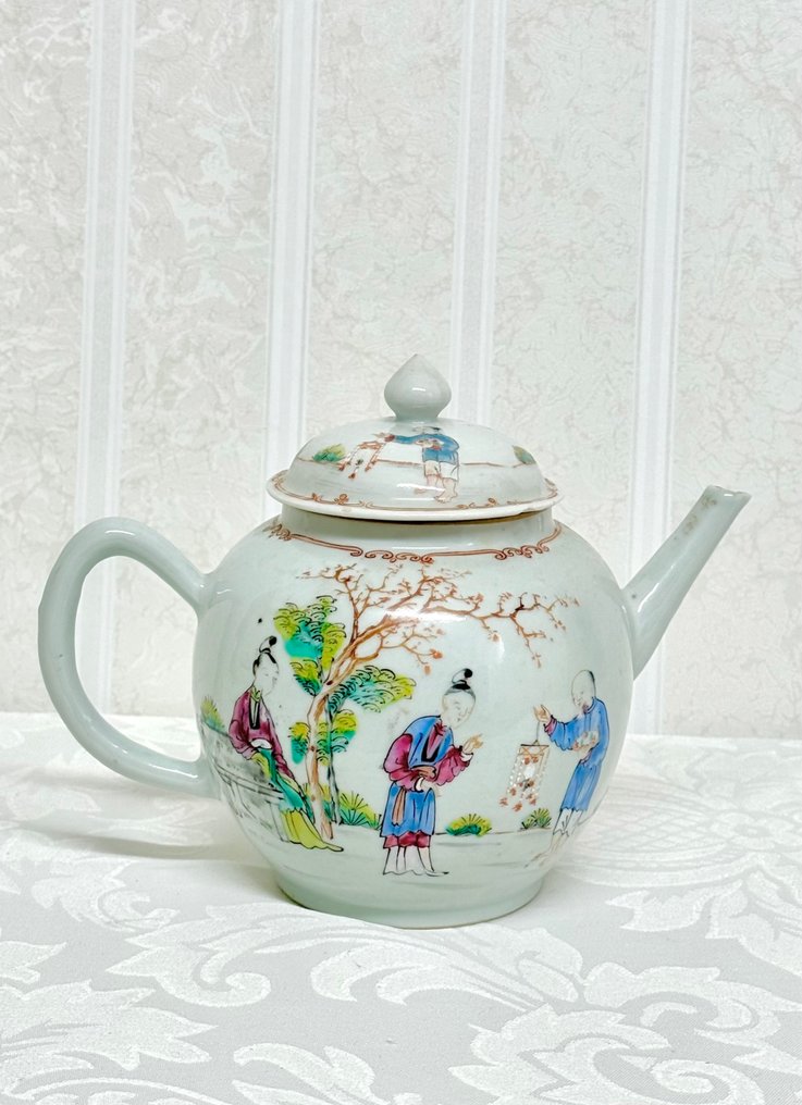 茶壶 - 瓷 - 家庭 rosé #1.0