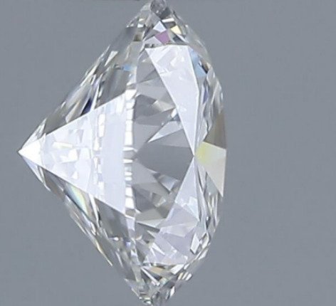 1 pcs Gyémánt (Természetes) - 0.50 ct - Kerek - F - VS2 - Amerikai Gemmológiai Intézet (GIA) #1.0