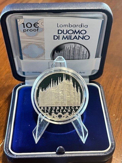 Italia. 10 Euro 2019 "Duomo di Milano" Proof  (Ingen reservasjonspris) #1.0