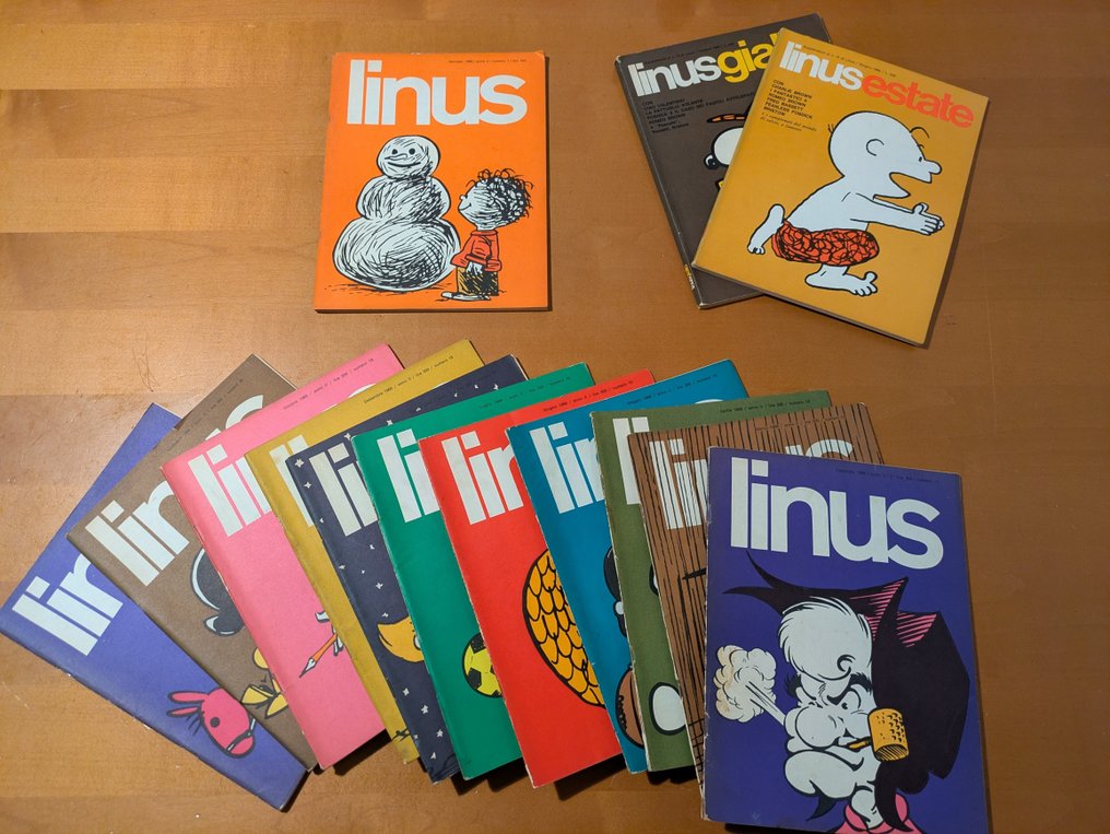 Linus Milano Libri / Rizzoli - Linus - 40 Comic - Primeira edição - 1965/1967 #3.2