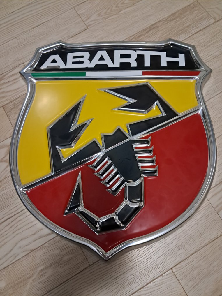 Abarth - Insegna Abarth - Tablica - Plastik #1.0