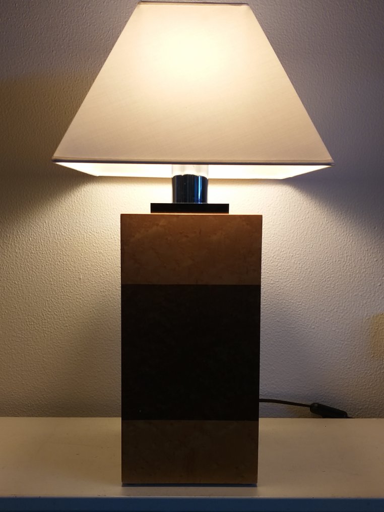 台灯 - 金属, 铬, 阿拉莫木结，亚克力 - Lampara 中世纪风格 #4.3