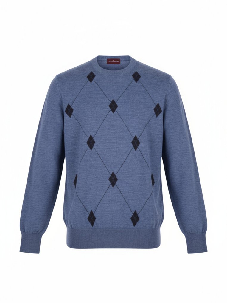 LUCIANO BARBERA €649 -  Wol Zijde - trui - 52 - Φούτερ - New with tags #1.0