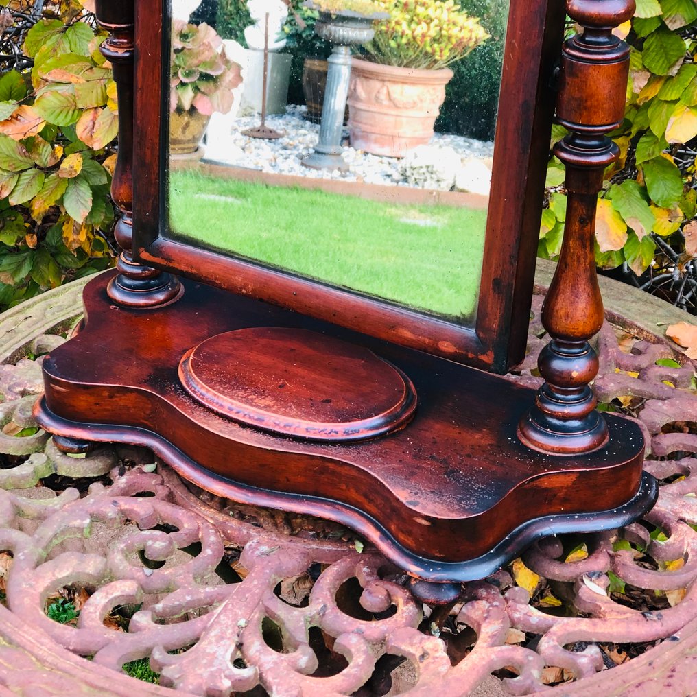 Miroir de table - Bois de violette - miroir de table victorien #3.2