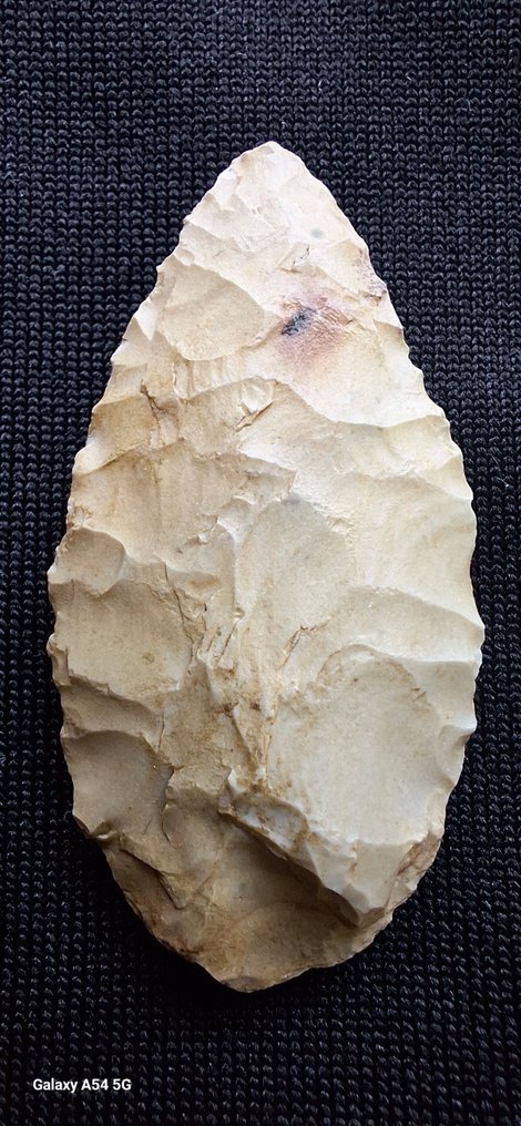 旧石器时代 燧石 双面小型莫斯特人燧石收藏，私人考古 - 38 mm  (没有保留价) #1.0