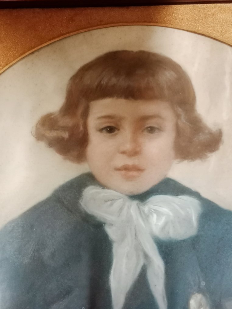 Silvio Galimberti (1878-?) - Ritratto di bambino #4.3