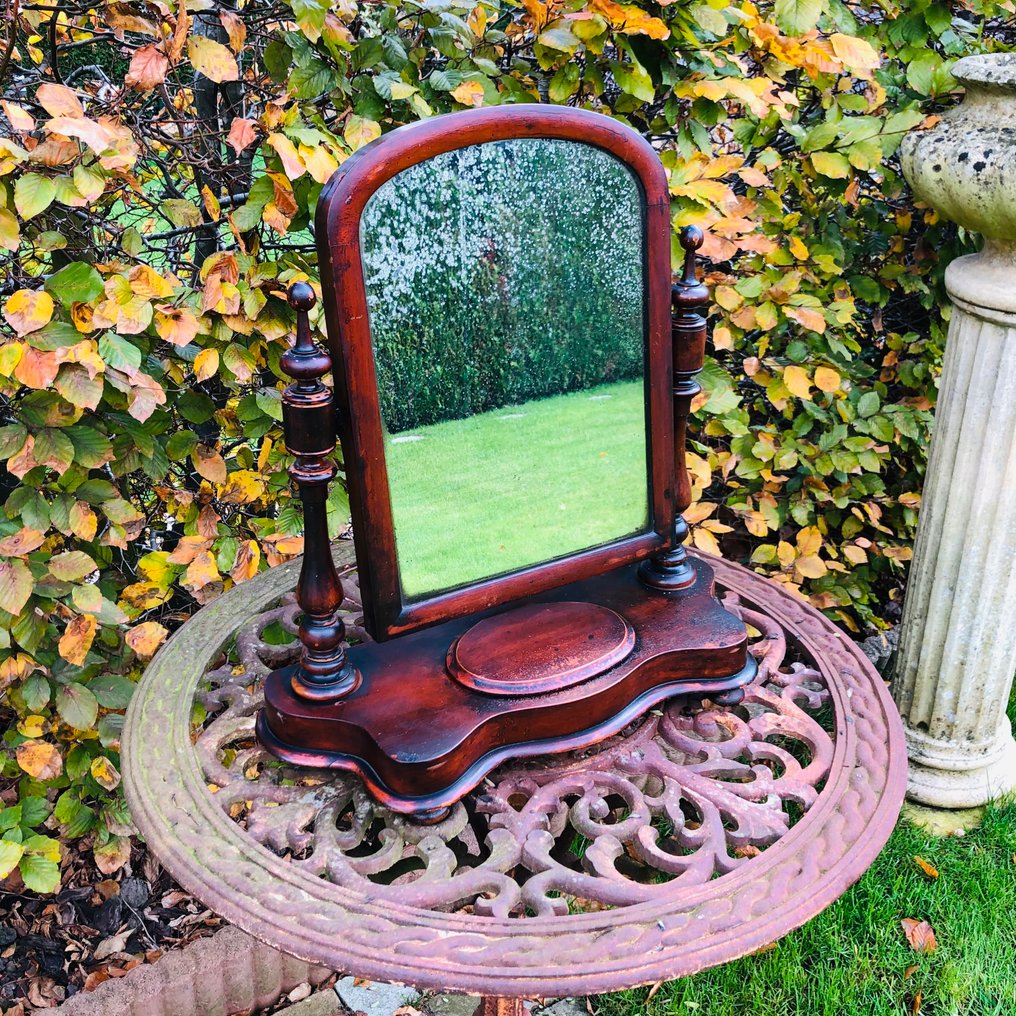 Miroir de table - Bois de violette - miroir de table victorien #1.0