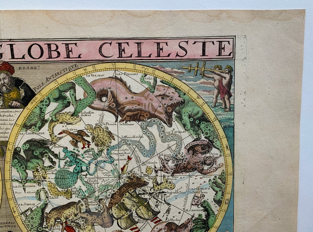 World - World; P. Mariette - Planisphère du Globe Céleste - 1621-1650 #2.1