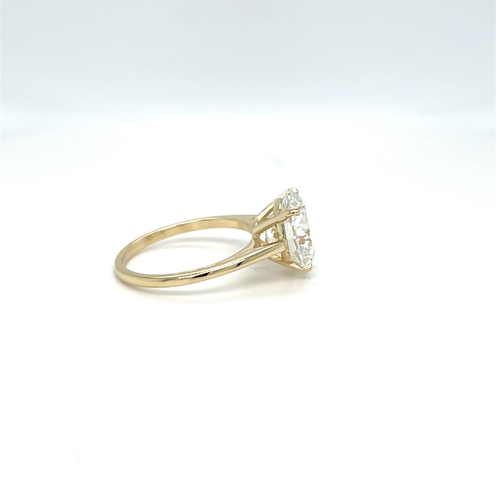 Sans prix de réserve - Bague - 14 carats Or jaune -  1.51ct. tw. Diamant (Cultivé en laboratoire) #2.1