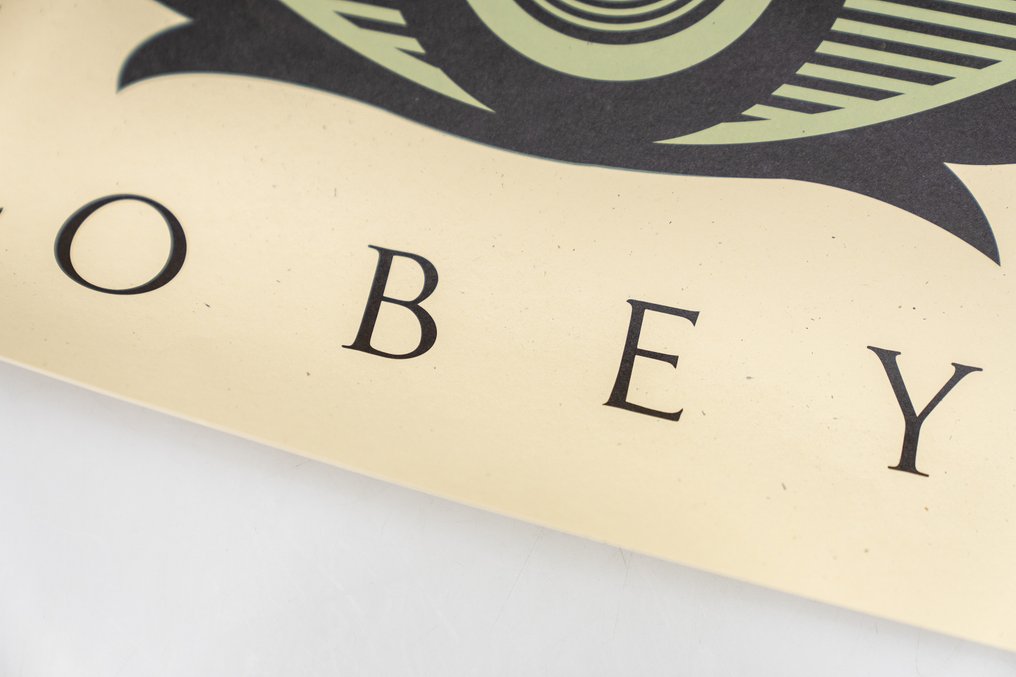 Shepard Fairey (OBEY) (1970) - Eyes Open - Signed Offset Lithograph #2.1