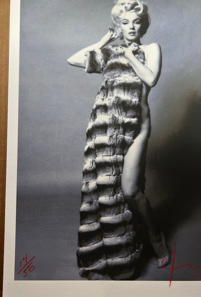 Bert Stern (1929–2013) - Famous Marilyn Monroe in the Chinchilla Coat #4.3