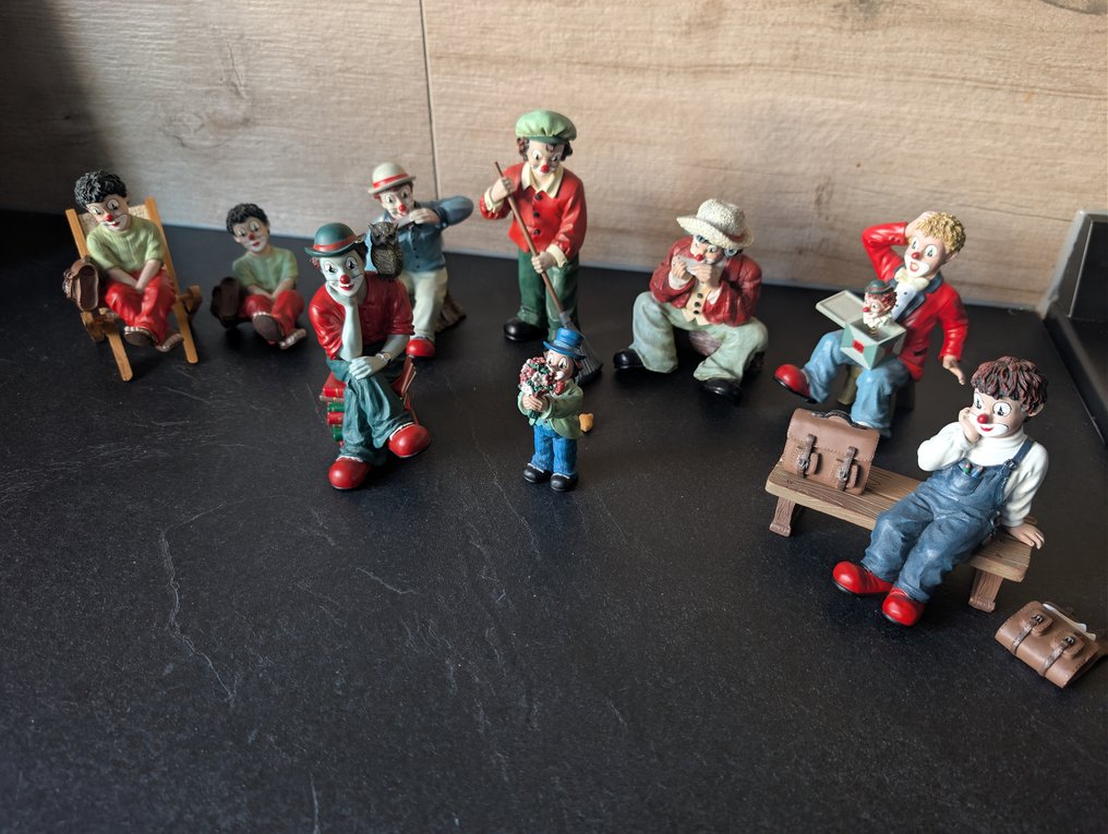 Gilde Clowns - Estatueta miniatura (9) - Compósito #1.0