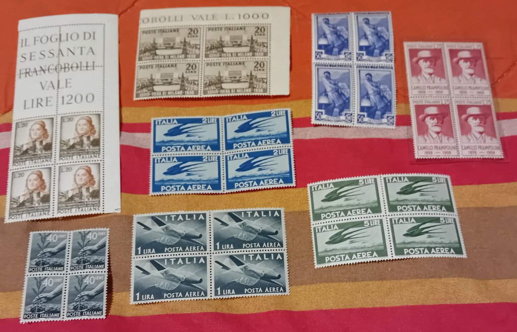 義大利 1945/1981 - 意大利共和国及意大利地区245个新区域的收集 **MNH #1.0