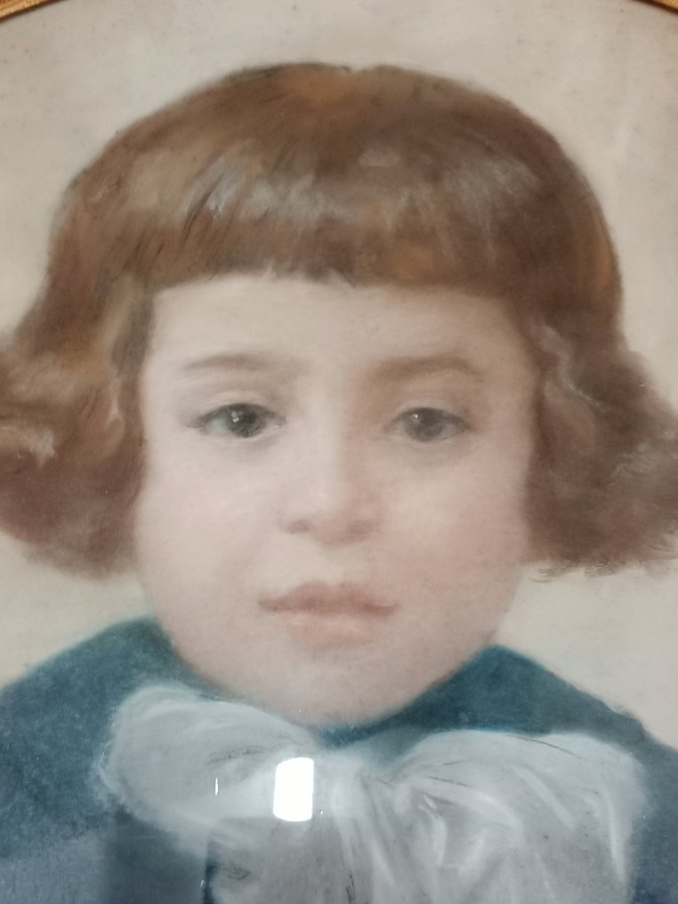 Silvio Galimberti (1878-?) - Ritratto di bambino #3.2