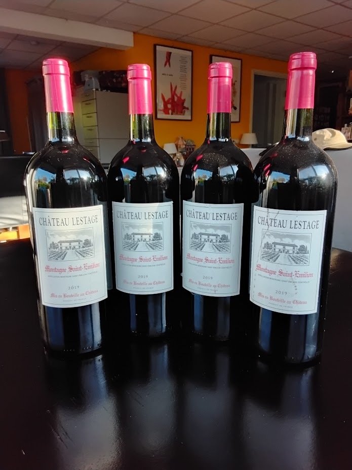 2019 Château Lestage - 蒙塔涅-圣埃美隆 - 4 Magnums (1.5L) #1.0
