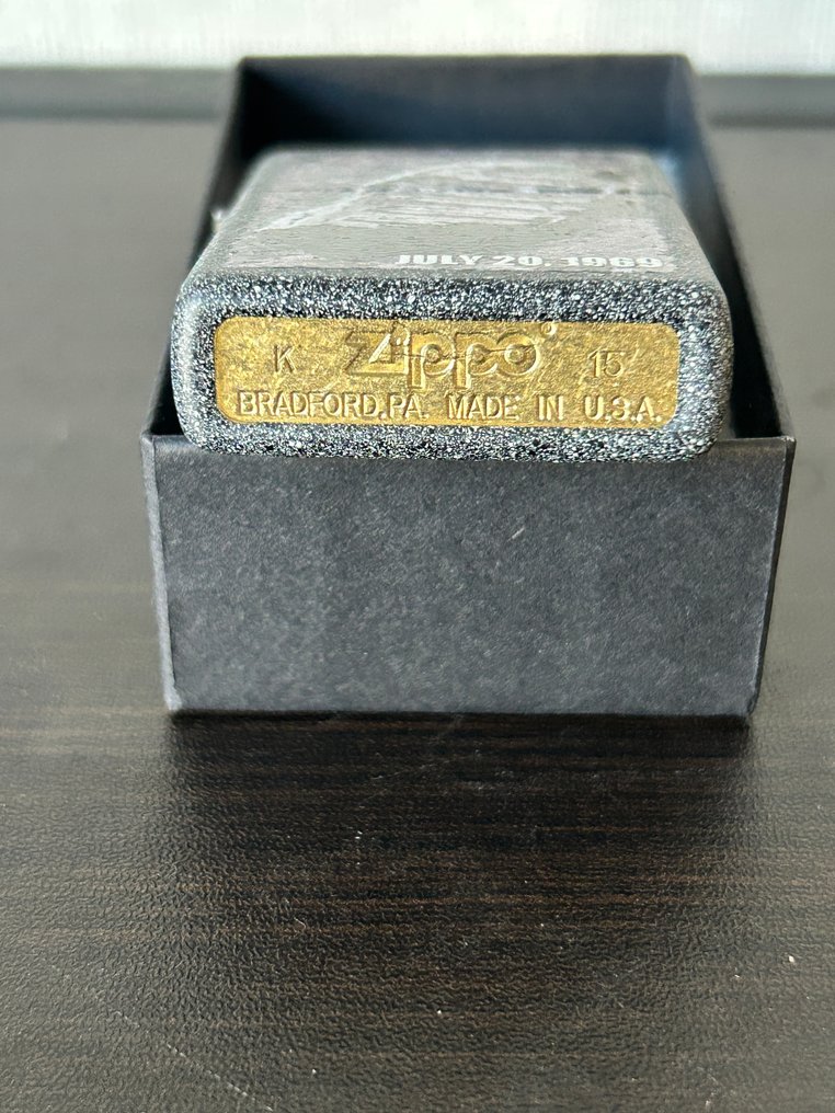 Zippo - K15 - maanlanding van Apollo op 20 juli 1969 - No Reserve Price - Lighter - Steel #3.2