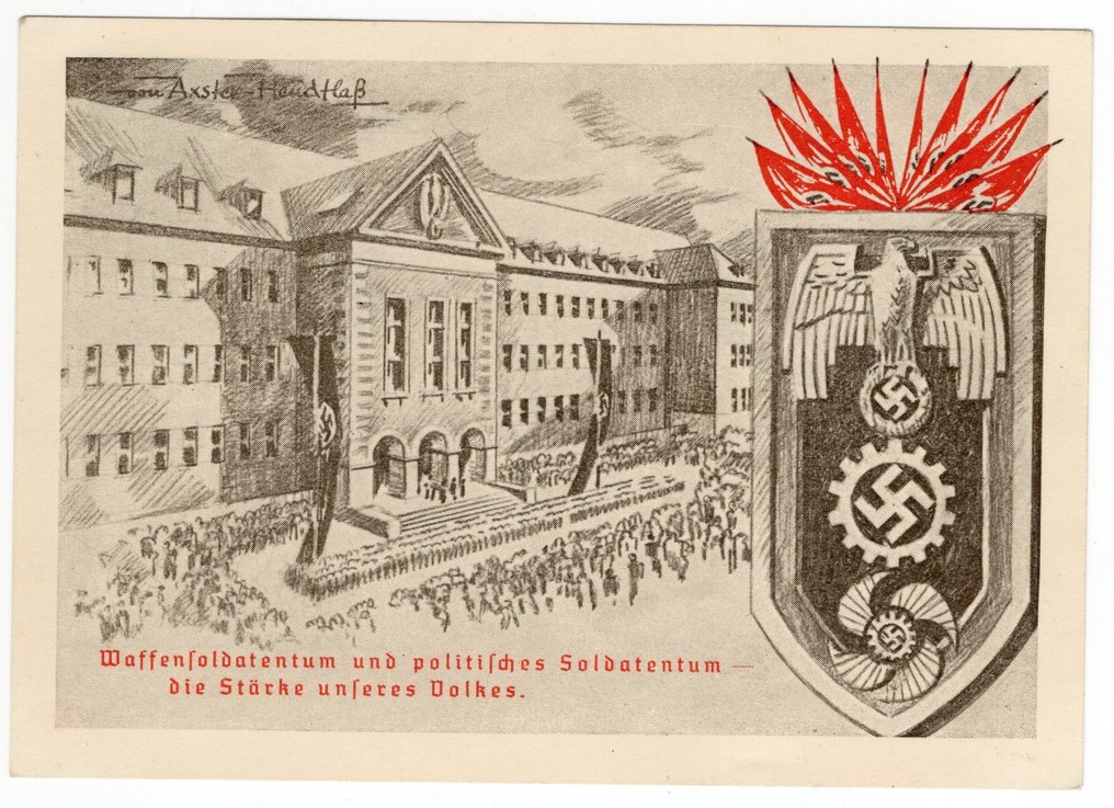 Impero tedesco 1937/1941 - 3 migliori affari privati completi con marchette speciali. #2.1