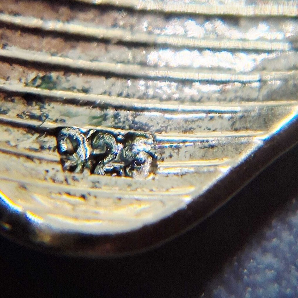 Ασήμι 925. - Καρφίτσα μαλλιών - Φαρφάλες. #1.0