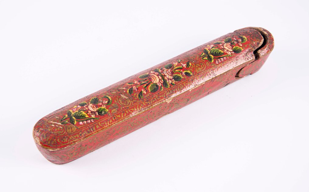 Qajar penneæske - Papmache - Mellemøsten - Qajar-dynastiet (1796-1925) #4.3