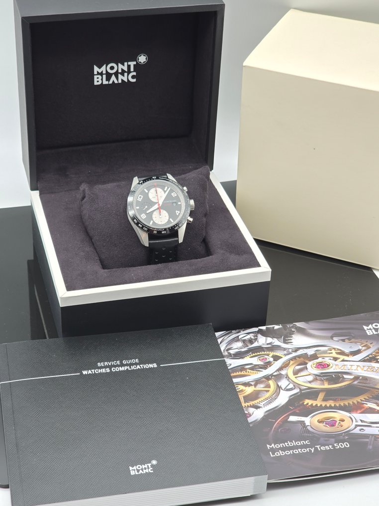 Montblanc - Reloj Montblanc TimeWalker Chronograph Automatic Esfera Negra - 男士 - 2020年及之后 #1.0