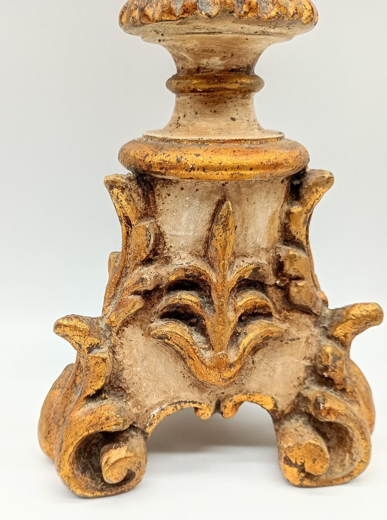 Candlestick - Gold leaf - 50 cm #3.2