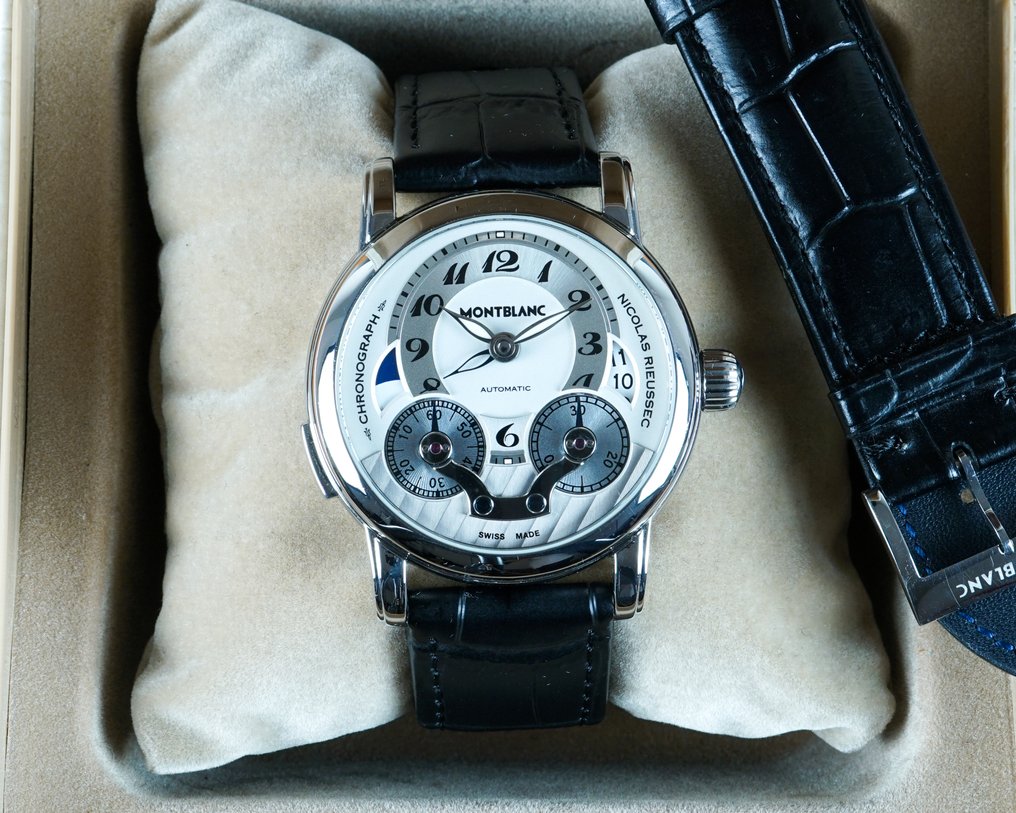 Montblanc - Nicolas Rieussec GMT Chronograph - MB 7138 - Άνδρες - 2010-2020  #1.0