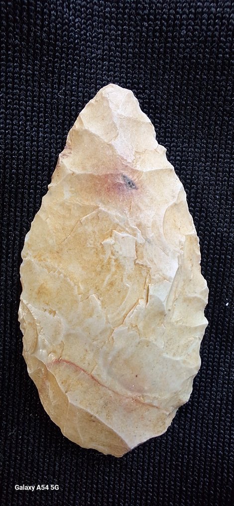 旧石器时代 燧石 双面小型莫斯特人燧石收藏，私人考古 - 38 mm  (没有保留价) #4.3