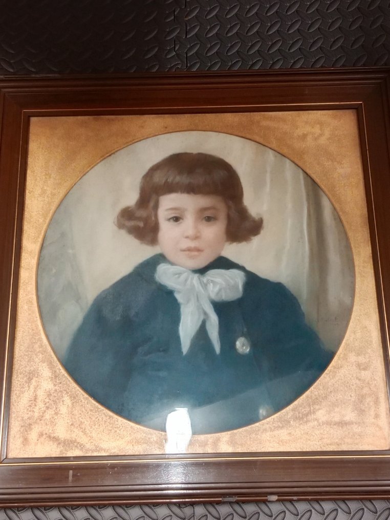 Silvio Galimberti (1878-?) - Ritratto di bambino #2.1