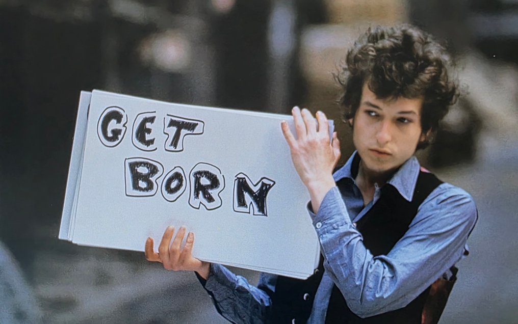 Tony Frank (1945) - Bob Dylan sur le tournage d'un clip à Londres, 1965 #1.0