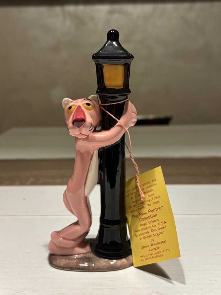 Geoffrey - 雕塑, The Pink Panther - 1981 - 16 cm - 陶瓷 - 1981 #2.1