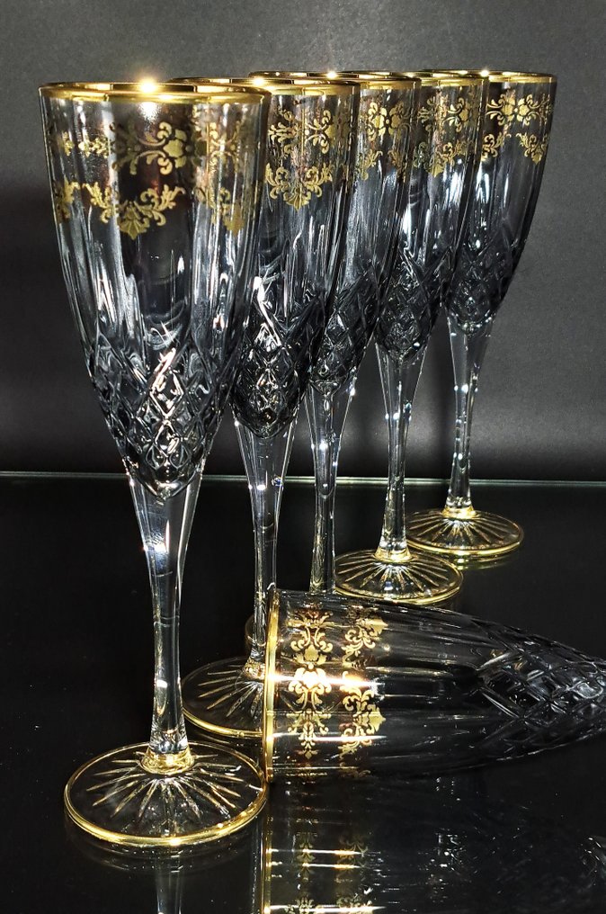 Artemisia - Drinking set (6) - I Merletti - Crystal #1.0