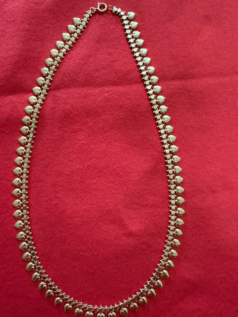 貼頸頸鏈 - 19.2克拉 黃金 #1.0