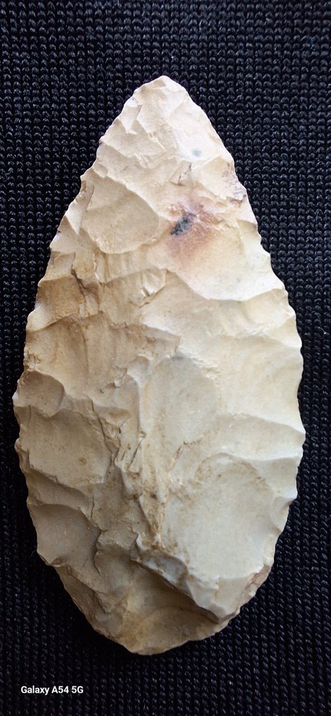 旧石器时代 燧石 双面小型莫斯特人燧石收藏，私人考古 - 38 mm  (没有保留价) #2.1