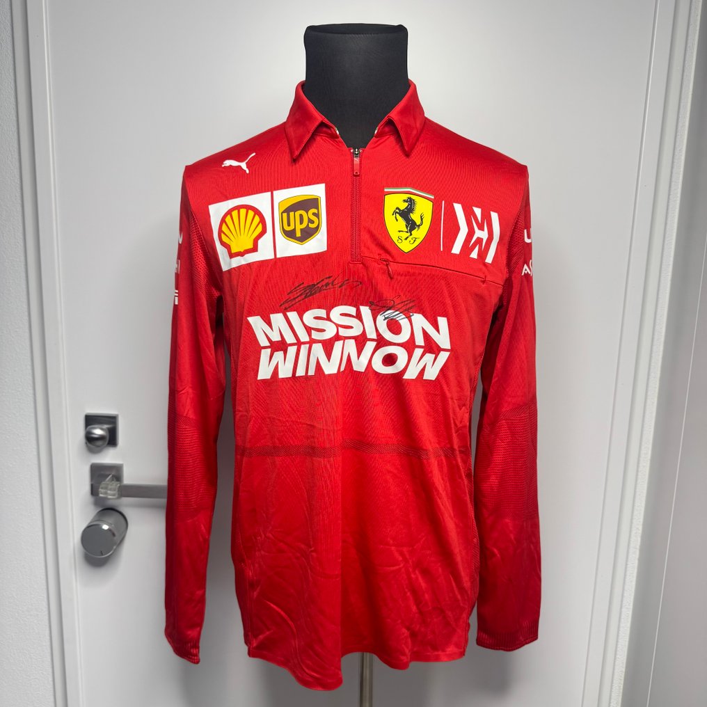 Ferrari - Fórmula 1 - Charles Leclerc - Sebastian Vettel - 2019 - Roupa de equipa #1.0